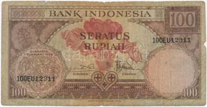 Indonézia 1959. 100R ... 