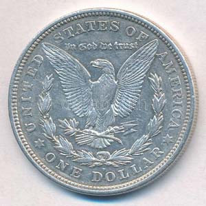 Amerikai Egyesült Államok 1921D 1$ Ag ... 