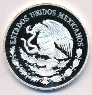 Mexikó 1998. 5P Ag Farkas T:PP fo.
Mexico ... 