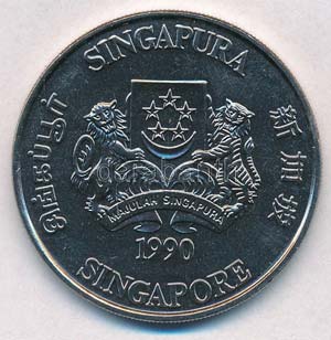 Szingapúr 1990. 10D Ni ... 