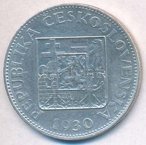 Csehszlovákia 1930. 10K Ag ... 