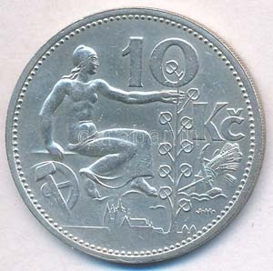 Csehszlovákia 1932. 10K ... 