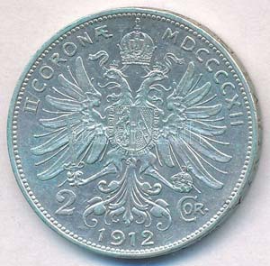 Ausztria 1912. 2K Ag Ferenc József ... 