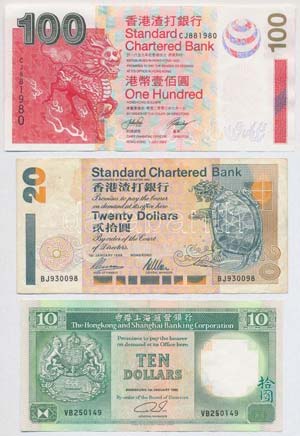 Hongkong 1992. 10$ + ... 