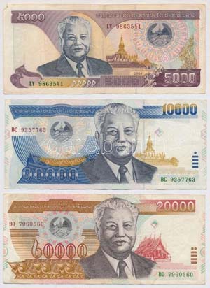 Laosz 2002. 20.000K + ... 