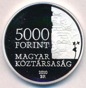 2010. 5000Ft Ag Kosztolányi Dezső T:PP ... 