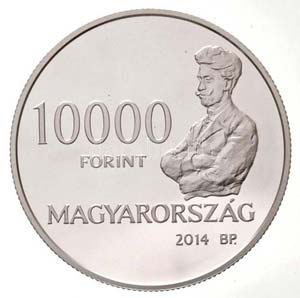 2014. 10.000Ft Ag Spányi Béla T:PP