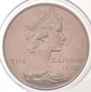 Gambia 1970. 8Sh Cu-Ni ... 