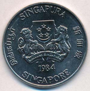 Szingapúr 1984. 10$ Ni Patkány ... 