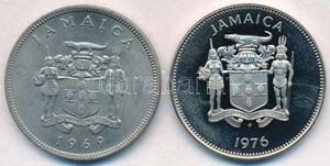 Jamaika 1969-1976. 25c Cu-Ni ... 