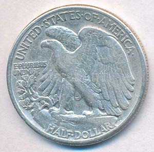 Amerikai Egyesült Államok 1941. 1/2$ Ag ... 