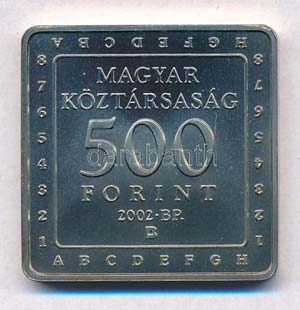 2002. 500Ft Kempelen Farkas ... 