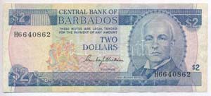 Barbados 1980. 2$ ... 