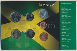 Jamaica 1991-2006. 1c-20$ (7xklf) lezárt ... 