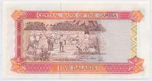 Gambia 2001. 5D T:I-
Gambia 2001. 5 Dalasis ... 