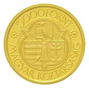 1990. 5000Ft Au Mátyás király ... 