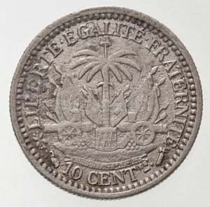 Haiti 1890. 10c Ag T:2,2- kis patina
Haiti ... 