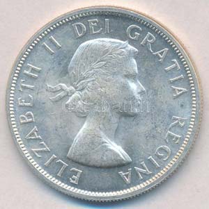Kanada 1963. 1$ Ag II. ... 