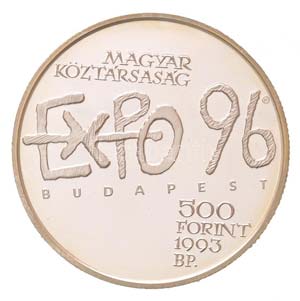 1993. 500Ft Ag Expo 96 Budapest T:PP ... 