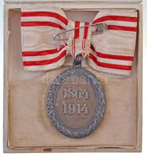 1915. Vörös Kereszt Ezüst Díszérme ... 