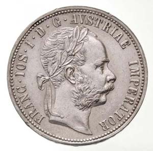 Ausztria 1873. 1Fl Ag ... 