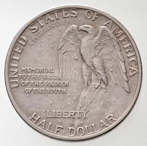Amerikai Egyesült Államok 1925. 1/2$ Ag ... 