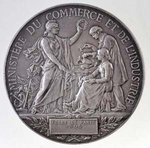 Franciaország 1905. Ministere du Commerce ... 