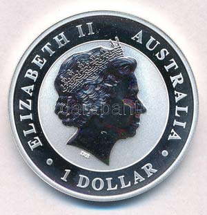 Ausztrália 2014. 1$ Ag Kacagójancsi T:PP ... 