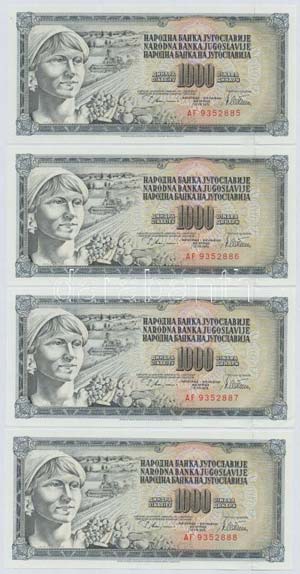 Jugoszlávia 1978. 1000D (8x) ... 