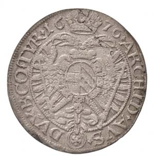 Ausztria 1676. 6kr Ag I. Lipót (2,57g) ... 
