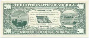 Amerikai Egyesült Államok 2001. 2001$ ... 