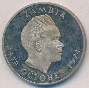 Zambia 1974. 1K Cu-Ni Függetlenség 10. ... 