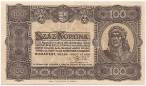 1923. 100K Magyar ... 
