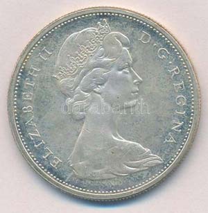 Kanada 1965. 1$ Ag II. ... 