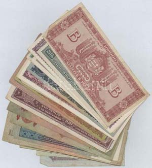 Vegyes 26db-os pengő bankjegy tétel, mind ... 