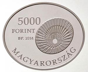 2014. 5000Ft Ag Bárány Róbert 100 éve ... 