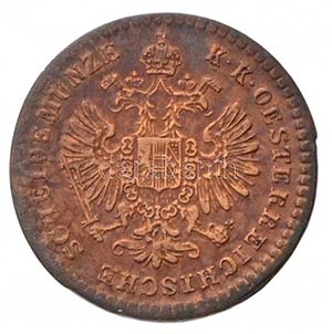Ausztria 1859A 5/10kr Cu ... 