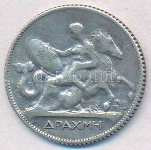 Görögország 1910. 1D Ag I. György ... 