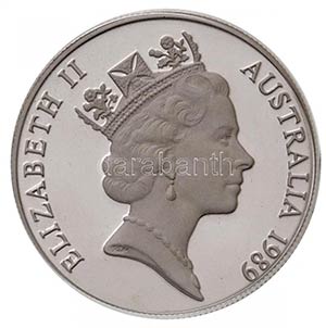 Ausztrália 1989. 10$ Ag ... 