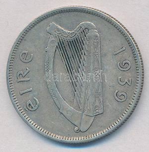 Írország 1939. 1/2C Ag ... 