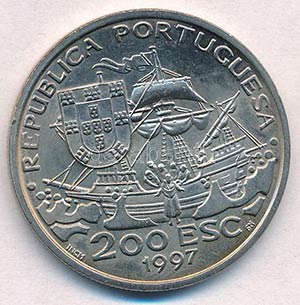 Portugália 1997. 200E Cu-Ni S. Francisco ... 
