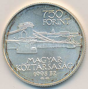 1998. 750Ft Ag Budapest ... 