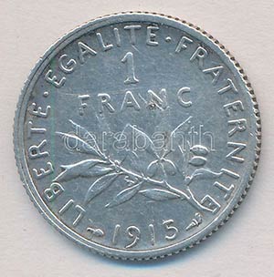 Franciaország 1915. 1Fr ... 