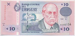 Uruguay 1996. 10P ... 