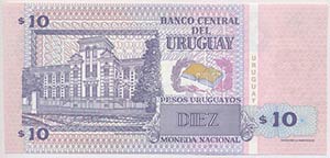 Uruguay 1996. 10P T:I
Uruguay 1996. 10 Pesos ... 