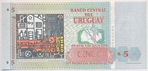 Uruguay 1998. 5P T:I
Uruguay 1998. 5 Pesos ... 