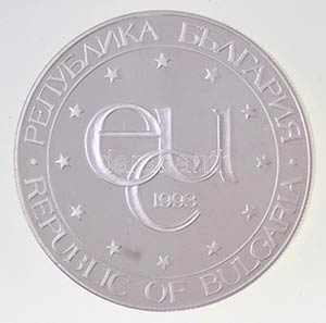 Bulgária 1993. 500L Ag ... 