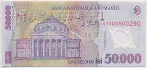 Románia 2001. 50.000L T:I
Romania 2001. ... 