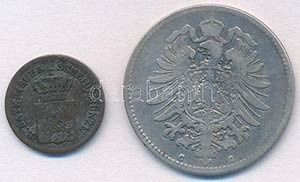 Német Államok / Bajorország 1868. 1kr Ag ... 