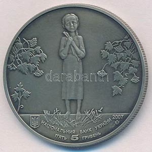 Ukrajna 2007. 5H Cu-Ni-Zn A Holodomor 75. ... 